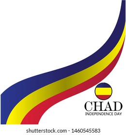 Chad independence day vector template. Design illustration for banner, advertising, greeting cards or print. Design happiness celebration