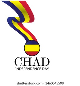 Chad independence day vector template. Design illustration for banner, advertising, greeting cards or print. Design happiness celebration