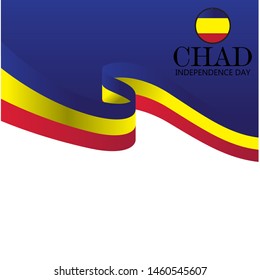 Chad independence day vector template. Design illustration for banner, advertising, greeting cards or print. Design happiness celebration