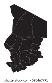 Chad - map