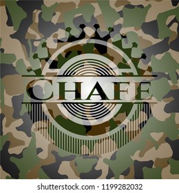 Chafe on camouflage texture