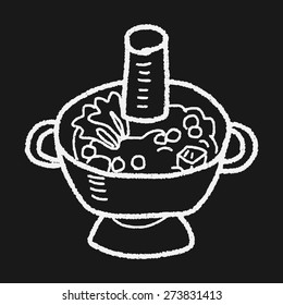 Chafing dish doodle