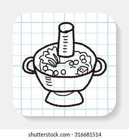 Chafing dish doodle