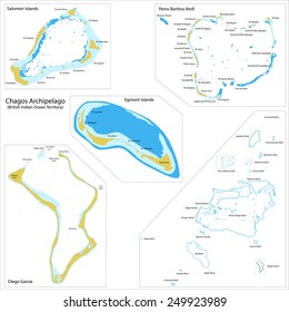 Chagos Archipelago is a group of seven atolls comprising more than 60 individual tropical islands in the Indian Ocean