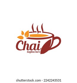 Chai creative Logo Vector - Use For Coffee Or Restaurants Tea Logo vector template