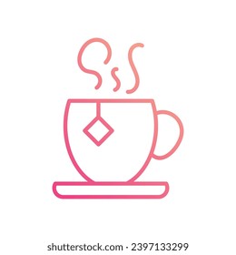 chai icon vector stock illustration