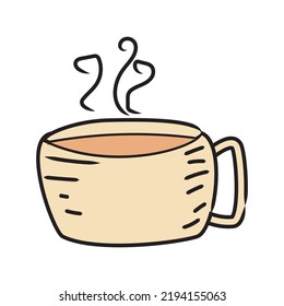 Chai oder Tee-Poster, Banner, Chai-Vektorgrafik, Tasse Tee-Vektorgrafik.