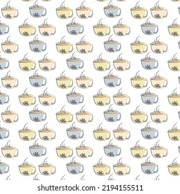 chai or tea poster, banner, chai vector, cup of tea vector illustration.