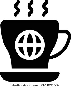 chai-Vektorgrafik auf transparentem Hintergrund. Hochwertige Symbole. Glyphen Vektorsymbole für Konzept und Grafikdesign.
