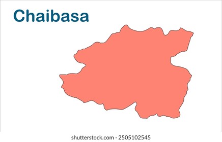 Chaibasa subdivision map, Pashchimi Singhbhum District, Jharkhand state, Republic of India, Government of Jharkhand, Indian territory, Eastern India, politics, village, tourism