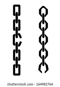chain with the broken link
