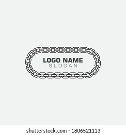 Chain Business abstract unity vector logo design template