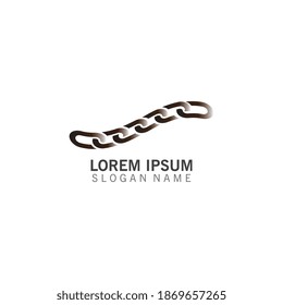 Chain Business abstract vector logo design template
