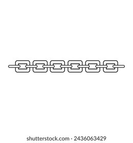 chain design logo vector template