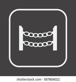 Chain, fence  icon 