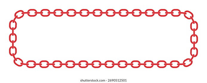chain frame border element design