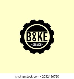 Chain Gear Bicycle Sprocket Logo Design Inspiration