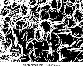 Chain grunge background. Vector illustration.