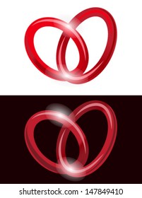 chain heart