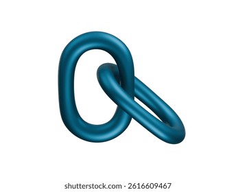 chain icon 3d illustration render