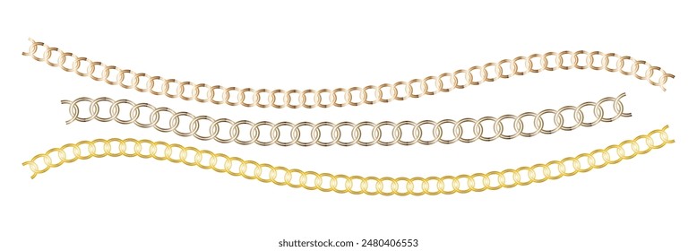 Chain Icon. Connection symbol for your web site design, logo, app, UI. Vector illustration, EPS10. Isolated against a blank background.