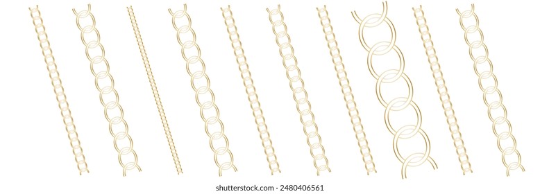 Chain Icon. Connection symbol for your web site design, logo, app, UI. Vector illustration, EPS10. Isolated against a blank background.