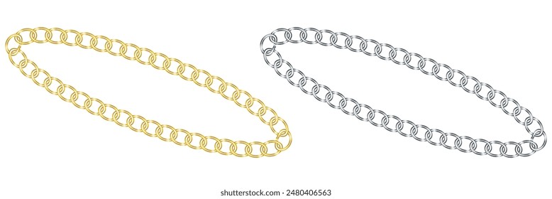 Chain Icon. Connection symbol for your web site design, logo, app, UI. Vector illustration, EPS10. Isolated against a blank background.