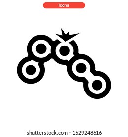 chain icon isolated sign symbol vector illustration - high quality black style vector icons
