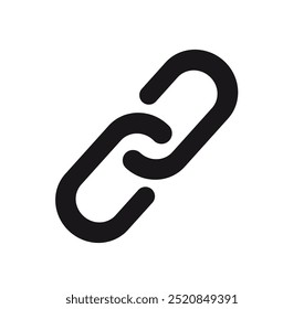 Chain icon isolated. vector illustration