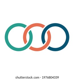 chain icon for joining together, hyperlink to connect the networks, linking the people in the world