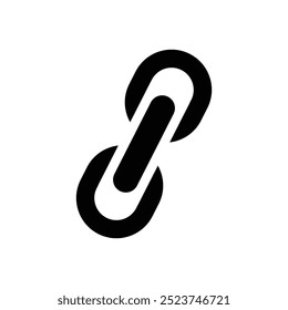 Chain icon logo design template isolated illustration
