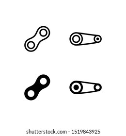 Chain Icon Logo Vector Symbol