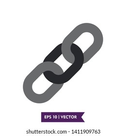 chain icon symbol illustration, vector, eps 10