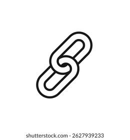 chain icon. chain Symbol sign for mobile concept and web design. Vector icon, Logo illustration, Vector graphics