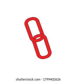 chain icon. chain symbol. Vector illustration