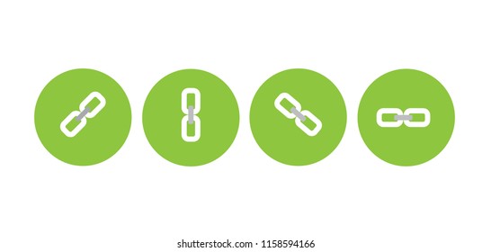 Chain Icon in trendy flat style isolated on white background. Connection symbol for your web site design, logo, app, UI. Vector illustration, EPS10.
