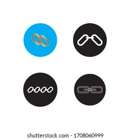 Chain Icon in trendy flat style isolated on grey background. Connection symbol for your web site design, logo, app, UI. Vector illustration, EPS10.