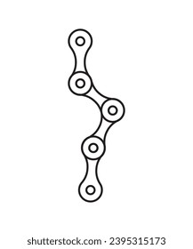 chain icon, vector best line icon.