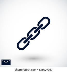 Chain Icon vector, 

Vector EPS 10 illustration style