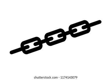 chain icon. vector illustration