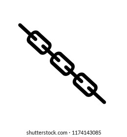 chain icon. vector illustration