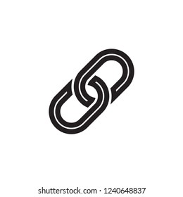 Chain icon vector illustration eps10.