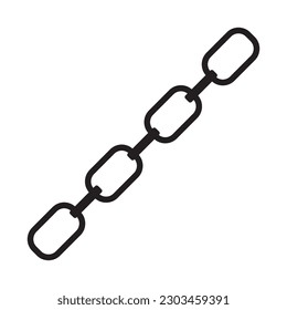 chain icon vector illustration logo design