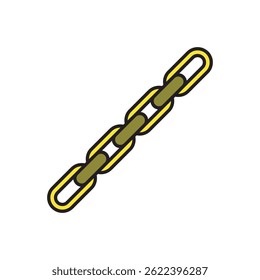 Chain icon vector illustration,strength, security patterns icon vector illustration. 