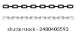 Chain icon vector isolated. Vector connection concept. Chain solid icon. Set of chain vector signs or symbols.