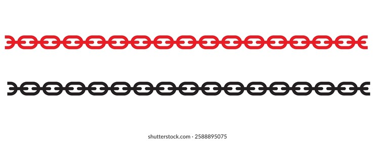 Chain icon vector isolated. Vector connection concept. Chain solid icon. Set of chain vector signs or symbols. 