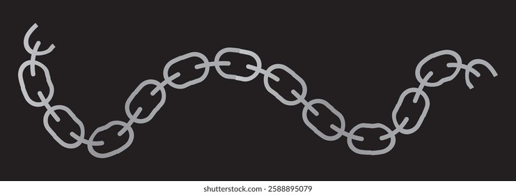 Chain icon vector isolated. Vector connection concept. Chain solid icon. Set of chain vector signs or symbols. 