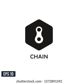 Chain icon vector logo template