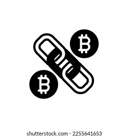 Chain icon in vector. Logotype