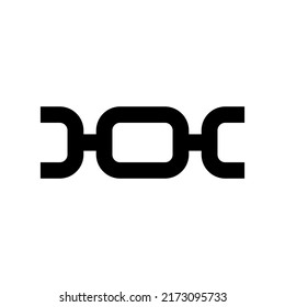 Chain Icon Vector Symbol Design Illustration